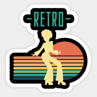 Retro Shirt Sticker